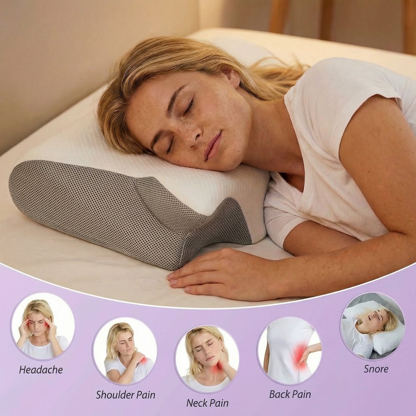 SleepHaven™ Neck Pillow