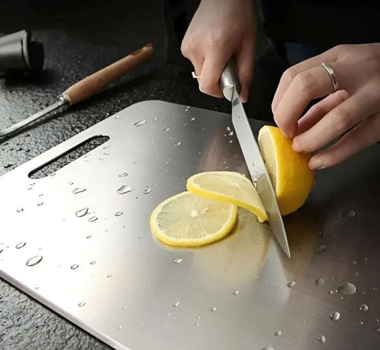 Premium Stainless Steel Cutting Board (39 X 28cm)