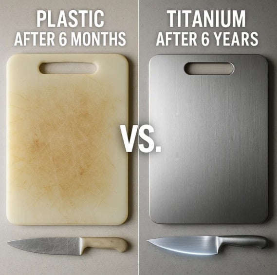 Premium Stainless Steel Cutting Board (39 X 28cm)