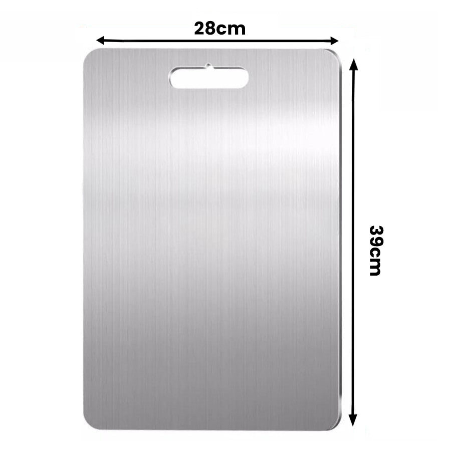 Premium Stainless Steel Cutting Board (39 X 28cm)