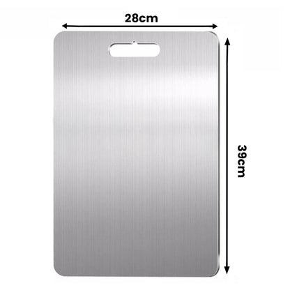 Premium Stainless Steel Cutting Board (39 X 28cm)